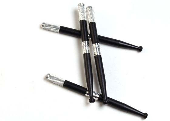 Black Microblading Manual Pen Permanent Makeup for Embroidery Eyebrow , Eyeliner