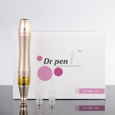 Hygienic Permanent Makeup Tattoo Machine , Dr Pen M5 12 Pin Derma Needles