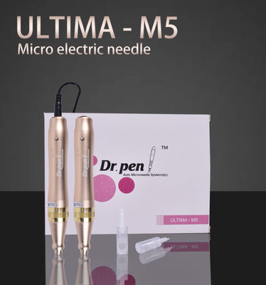 CE Permanent Makeup Tattoo Machine , Super Wireless Dr Pen Ultima M5 Microneedling With LED Light For Skin Rejuvenation
